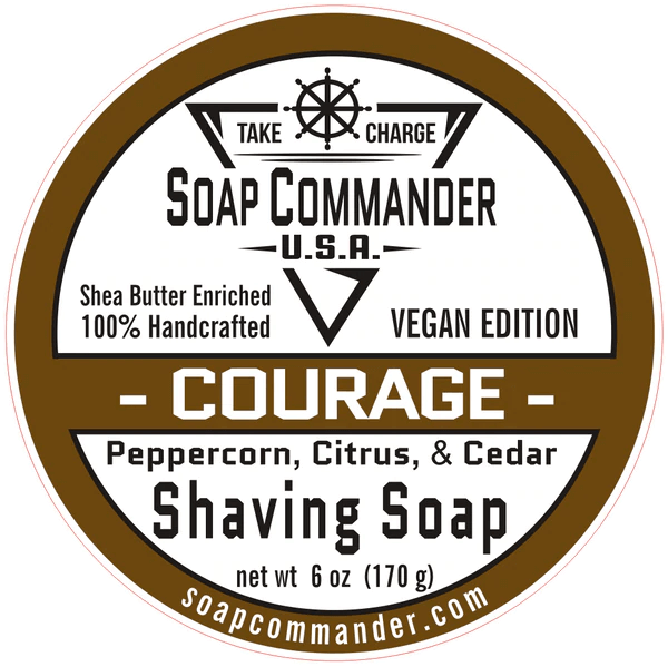 Soap Commander Courage Artisan Shave Soap