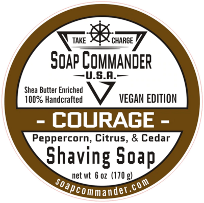 Soap Commander Courage Artisan Shave Soap