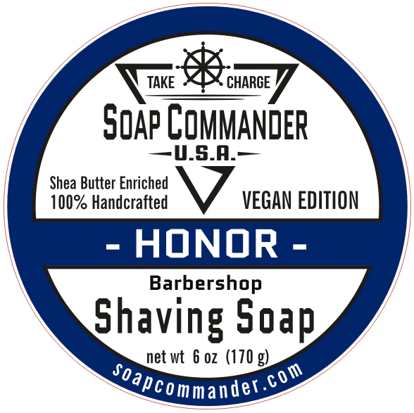 Soap Commander Honor Artisan Shave Soap