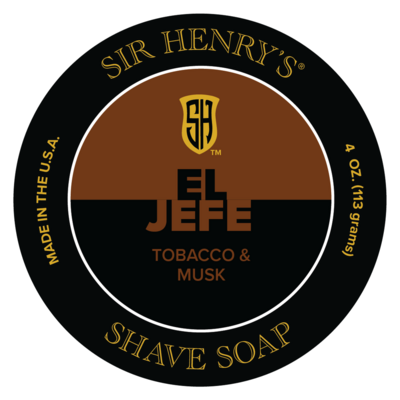Sir Henry's El Jefe Artisan Shave Soap