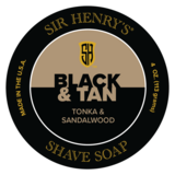 Sir Henry&#39;s Black &amp; Tan Artisan Shave Soap