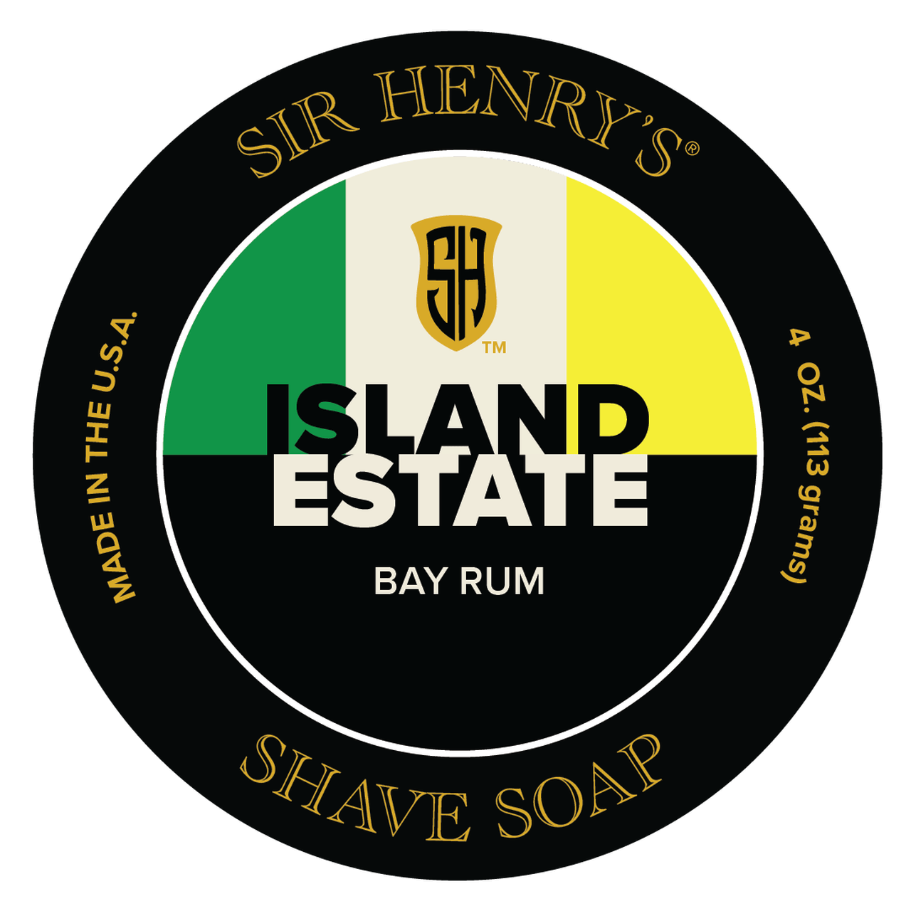 Sir Henry's Island Estate Artisan Shave Soap