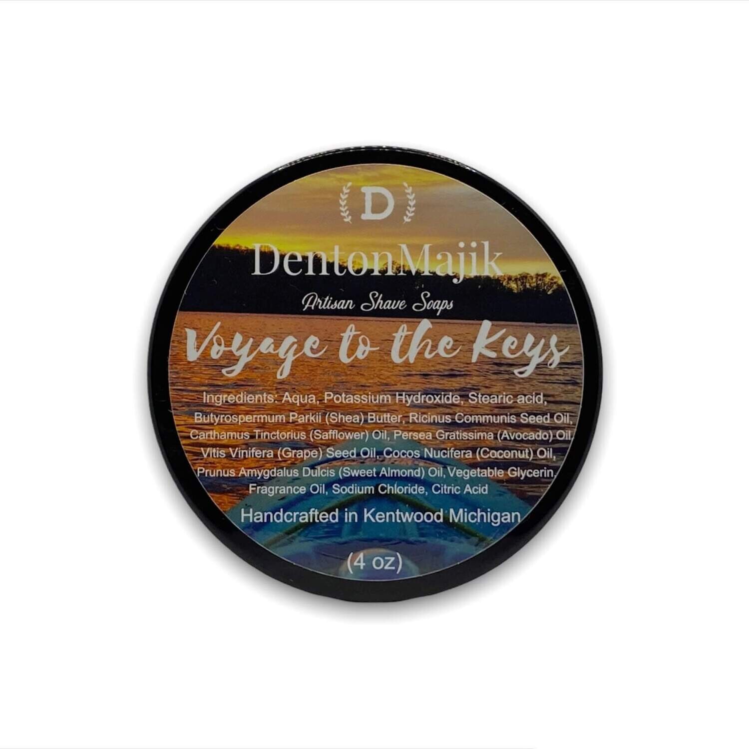 Denton Majik Voyage to the Keys Artisan Shave Soap