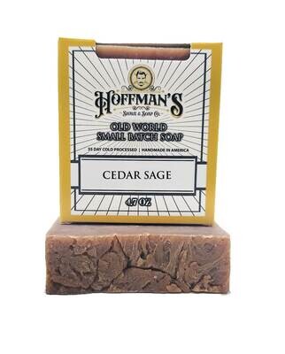 Hoffman's Cedar Sage Artisan Body Soap