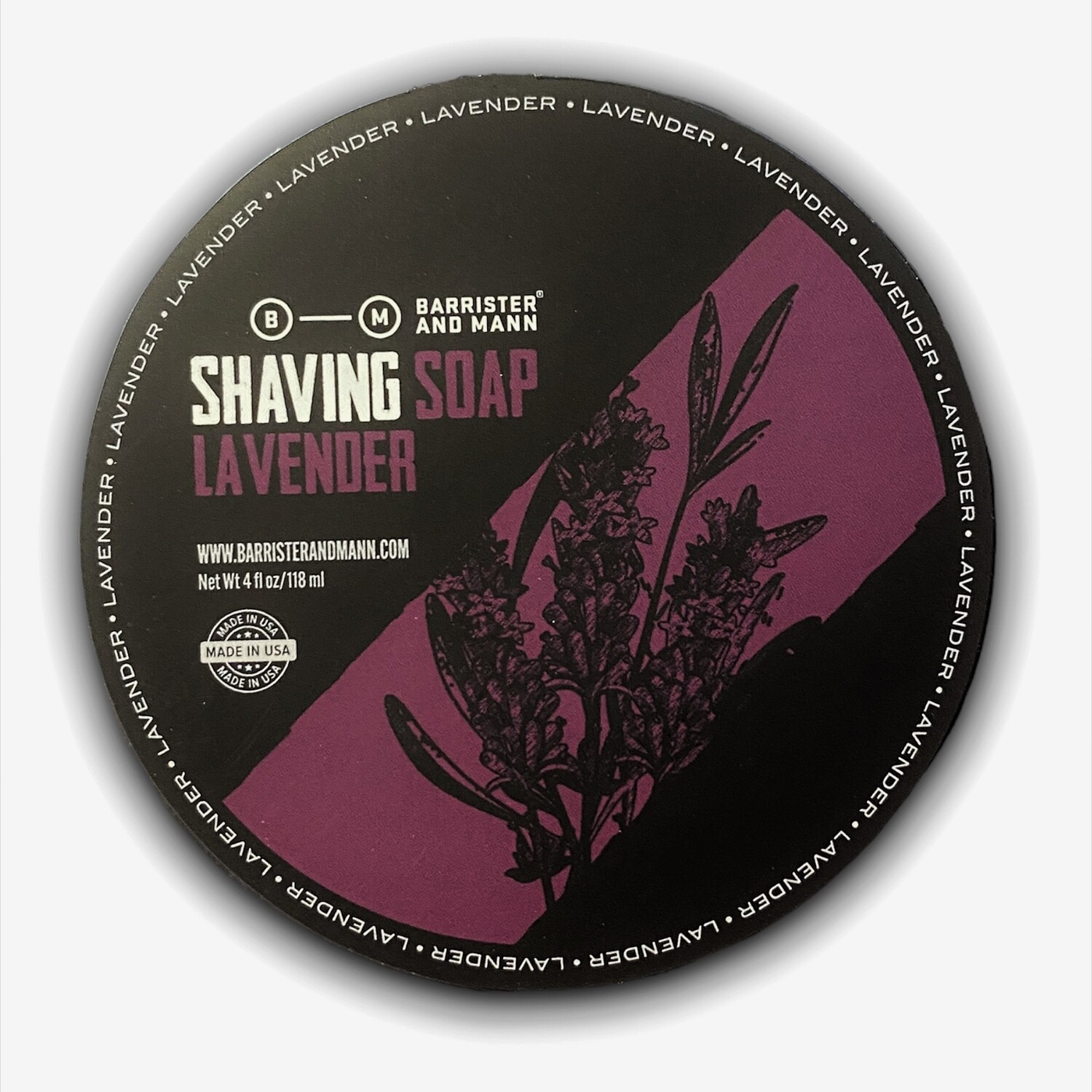 Barrister and Mann Lavender Artisan Shave Soap
