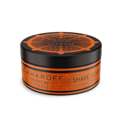 Zaharoff Signature Citrine Shave Soap