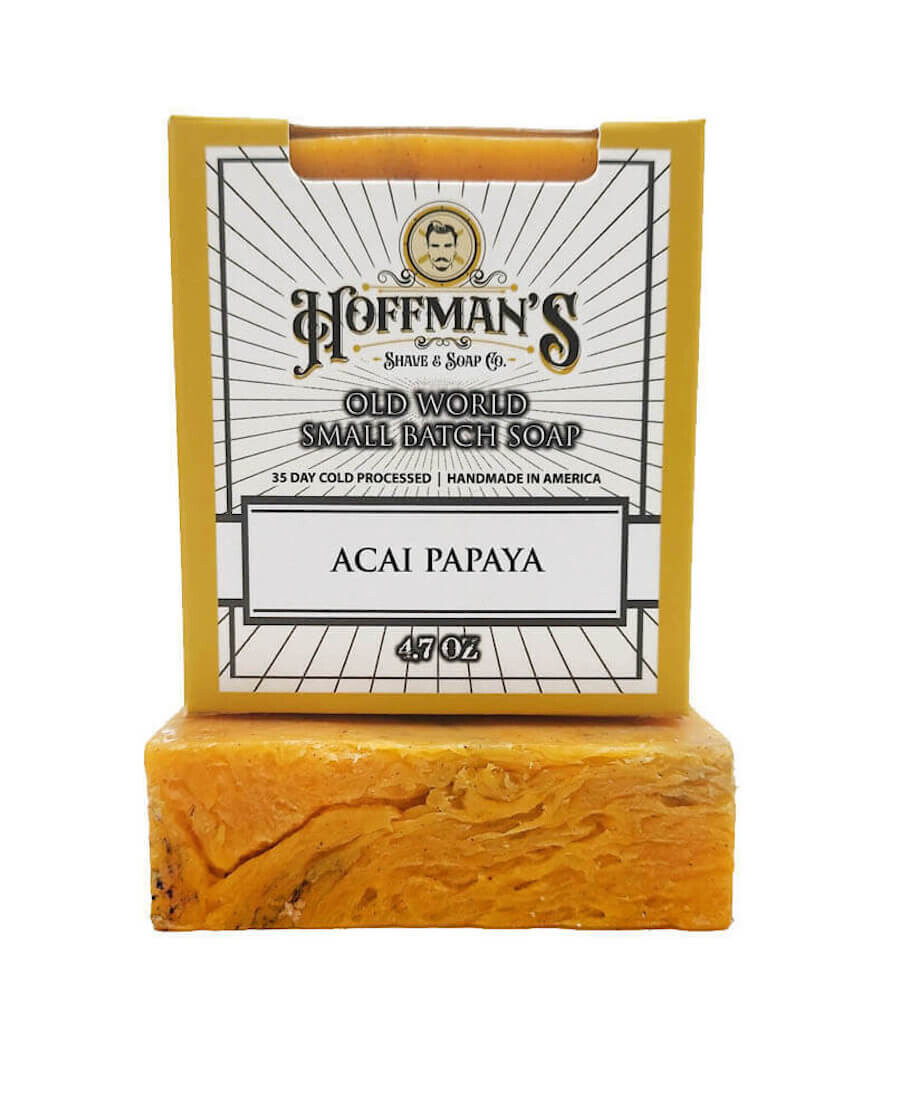 Hoffman's Acai Papaya Artisan Body Soap
