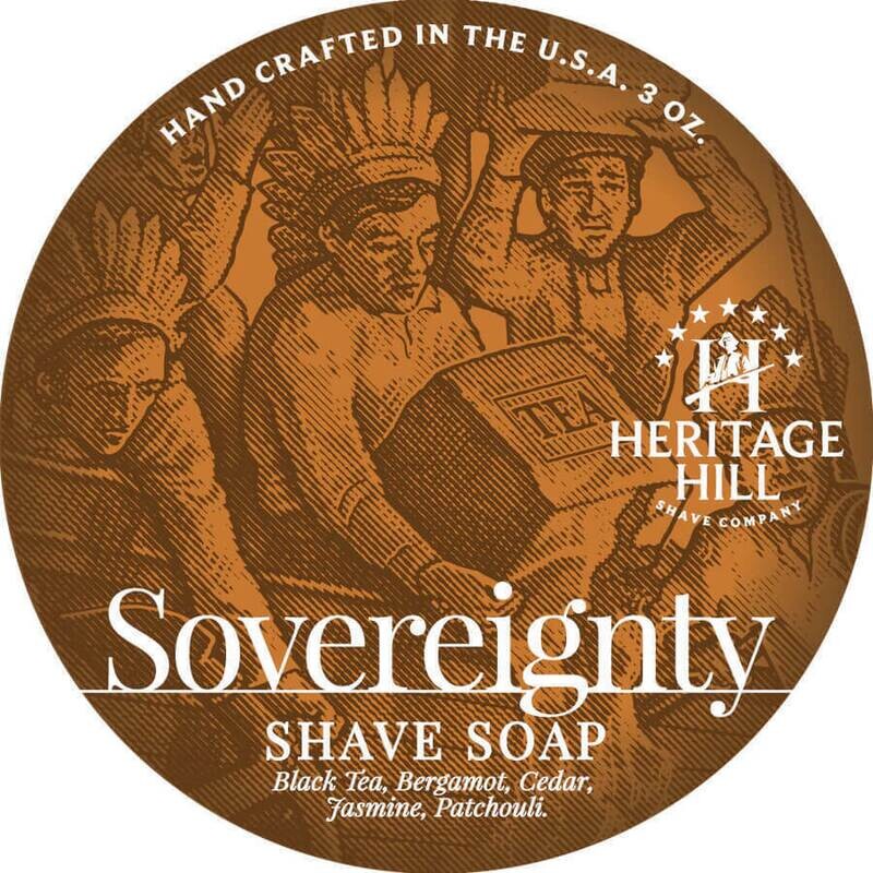 Heritage Hill Shave Company Sovereignty Artisan Shave Soap