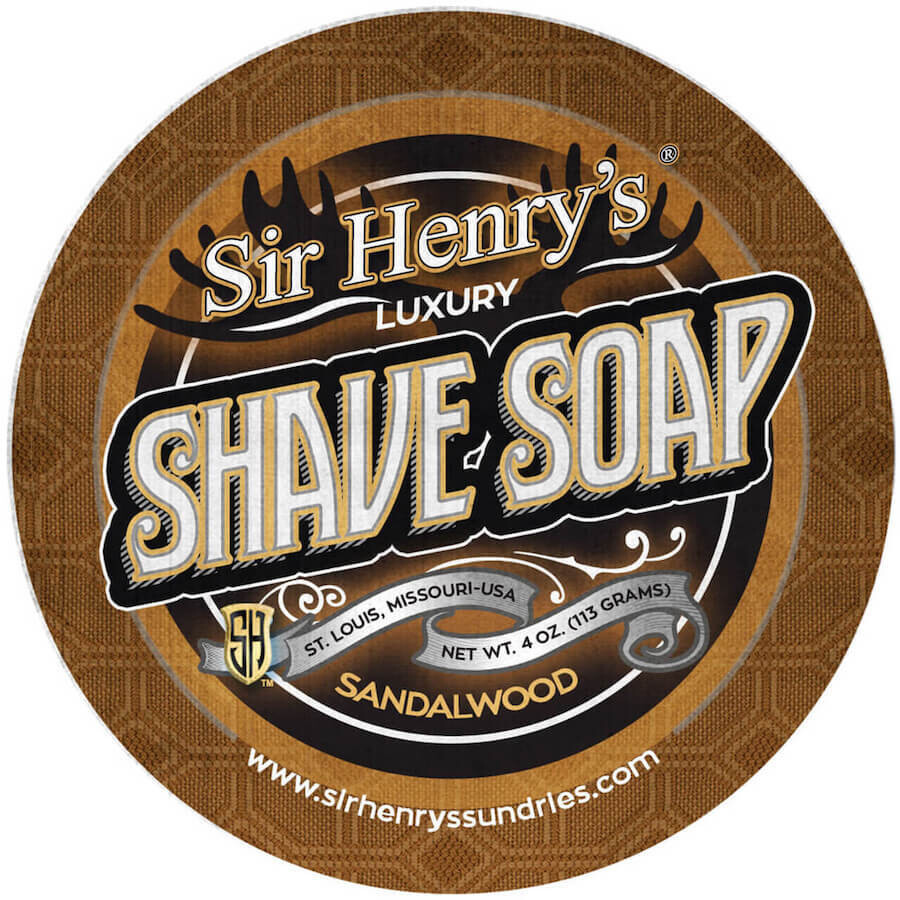 Sir Henry's Sandalwood Artisan Shave Soap