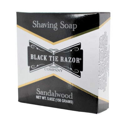 Black Tie Razor Company Sandalwood Artisan Shaving Soap