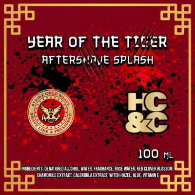 Hendrix Classics Year of the Tiger After Shave Splash