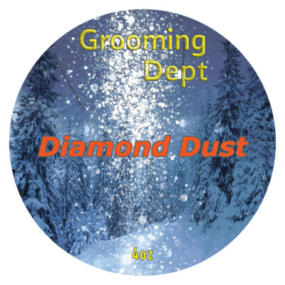 Grooming Dept. Diamond Dust Artisan Shaving Soap