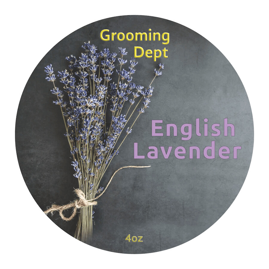 Grooming Dept. English Lavender Artisan Shaving Soap