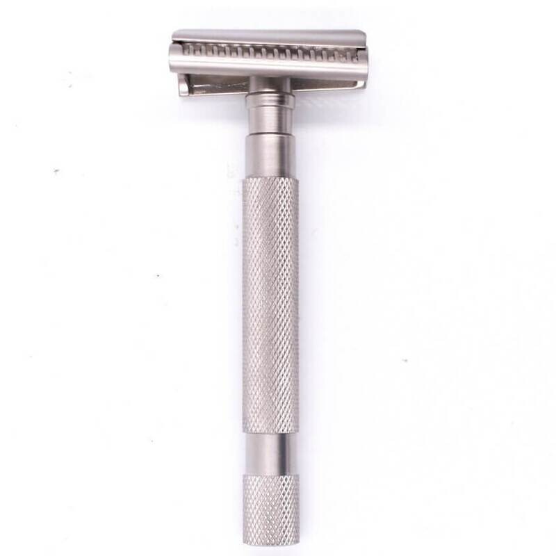 Parker 55SL-SC Semi-Slant Double Edge Razor, Satin