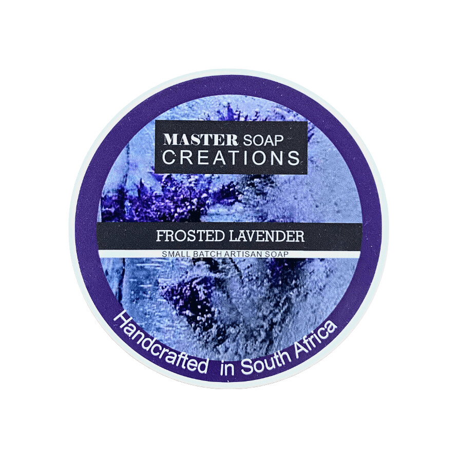 Master Soap Creations Frosted Lavender Artisan Shaving Soap