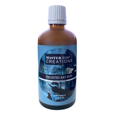 Master Soap Creations Frosted Bay Rum After Shave Splash