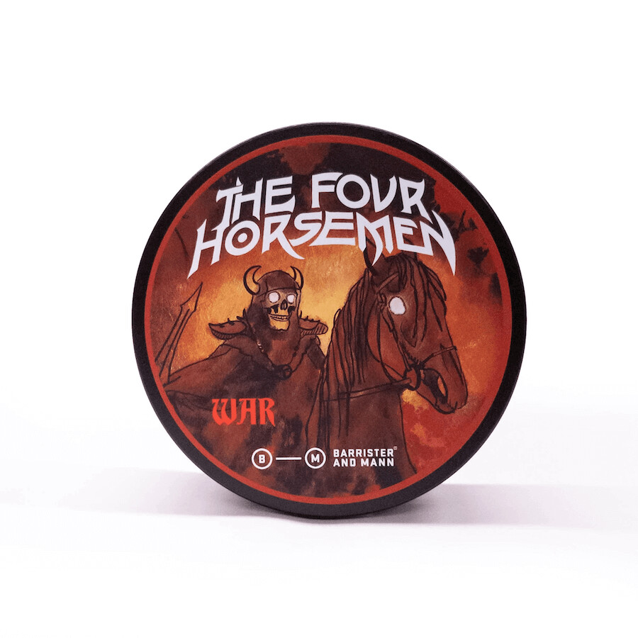 Barrister and Mann The Four Horsemen: War Shave Soap