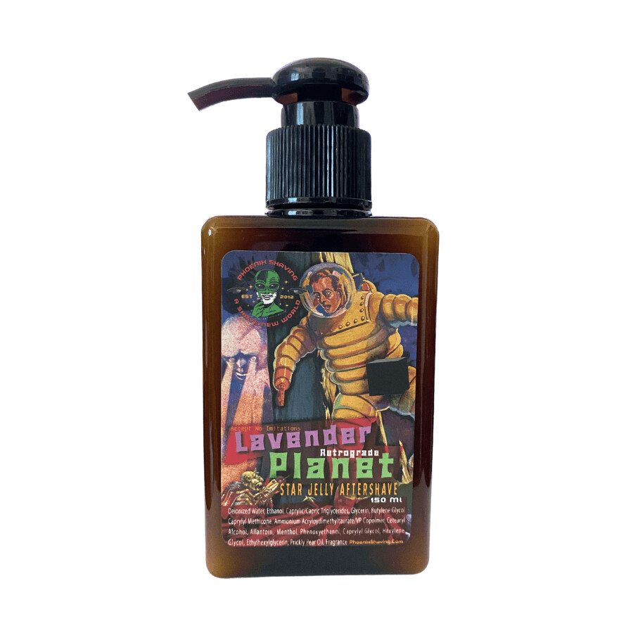 Phoenix Artisan Accoutrements Lavender Planet 2022 Star Jelly After Shave