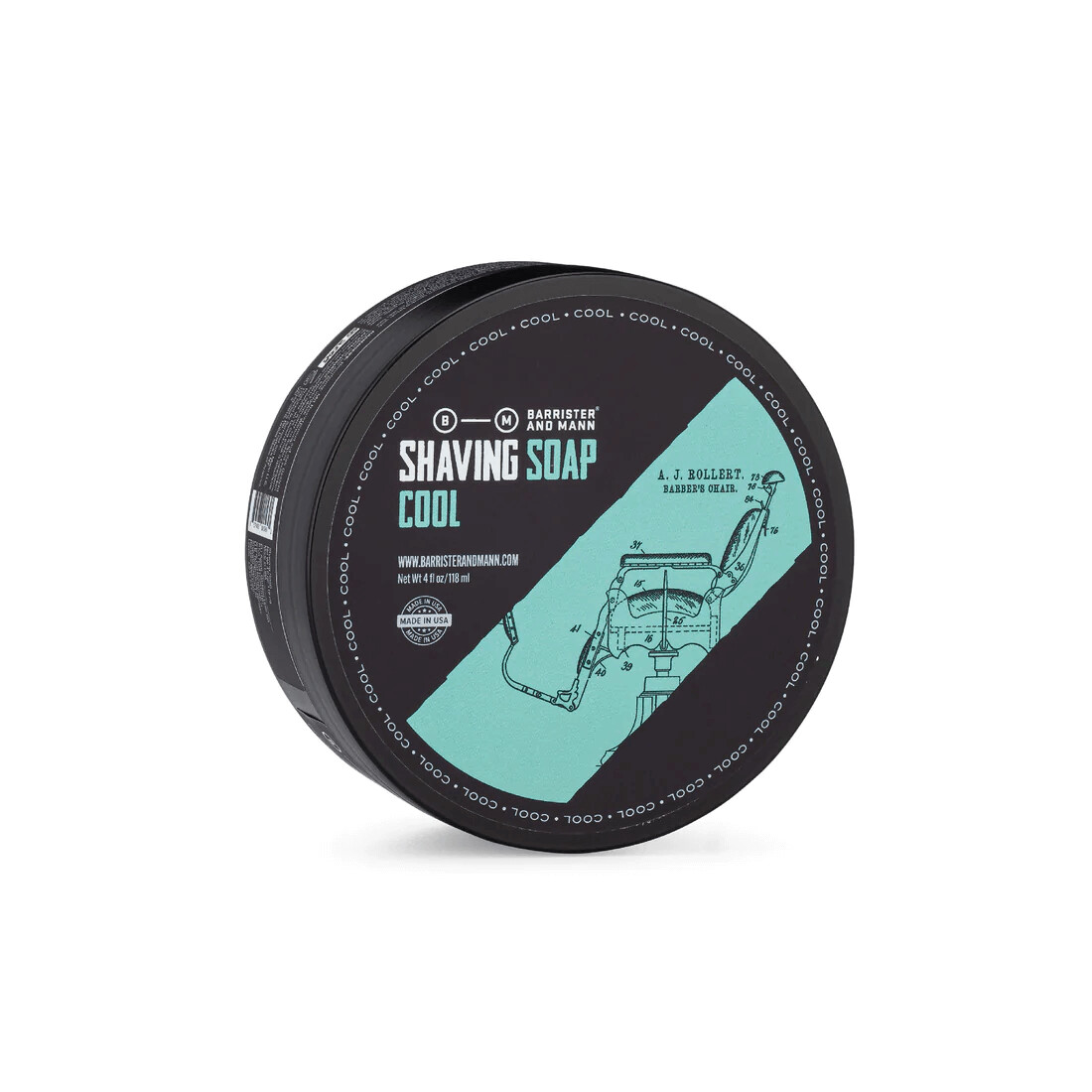 Barrister and Mann Barrister's Reserve Cool Artisan Shave Soap