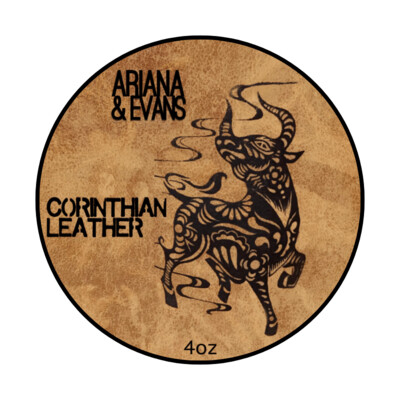 Ariana & Evans Corinthian Leather Artisan Shaving Soap