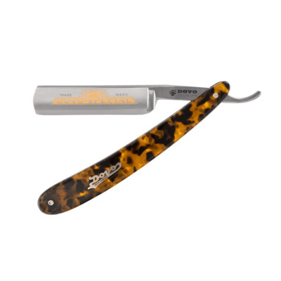 Dovo Special Straight Razor with Faux Tortoise Shell Scales