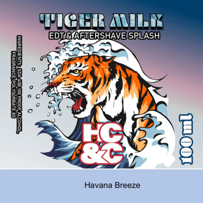 Hendrix Classics Havana Breeze Tiger Milk After Shave Splash