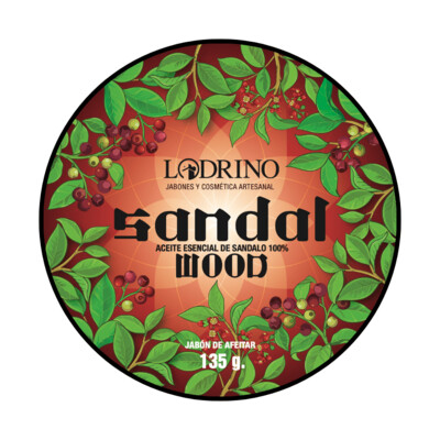 Lodrino Sandalwood Artisan Shaving Soap