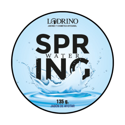 Lodrino Spring Water Artisan Shaving Soap