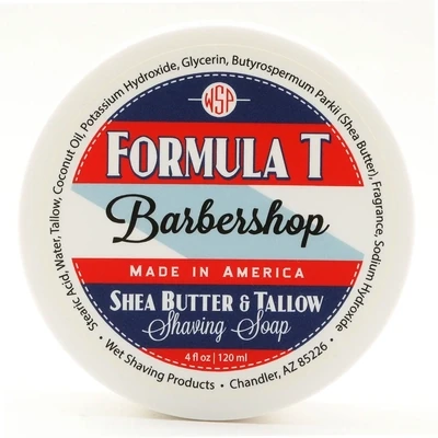 Wet Shaving Products Formula T Barbershop Artisan Shaving Soap