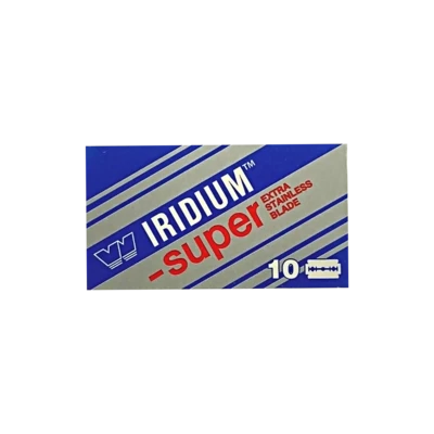Wizamet Iridium Super Double Edge Razor Blades, 10 Count