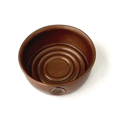 Captain's Choice Copper Lather Bowl - Standard