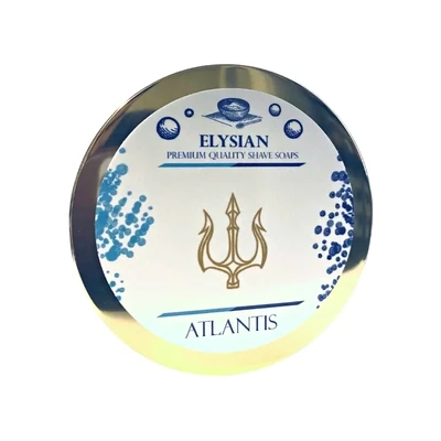 Elysian Soap Atlantis Artisan Shave Soap