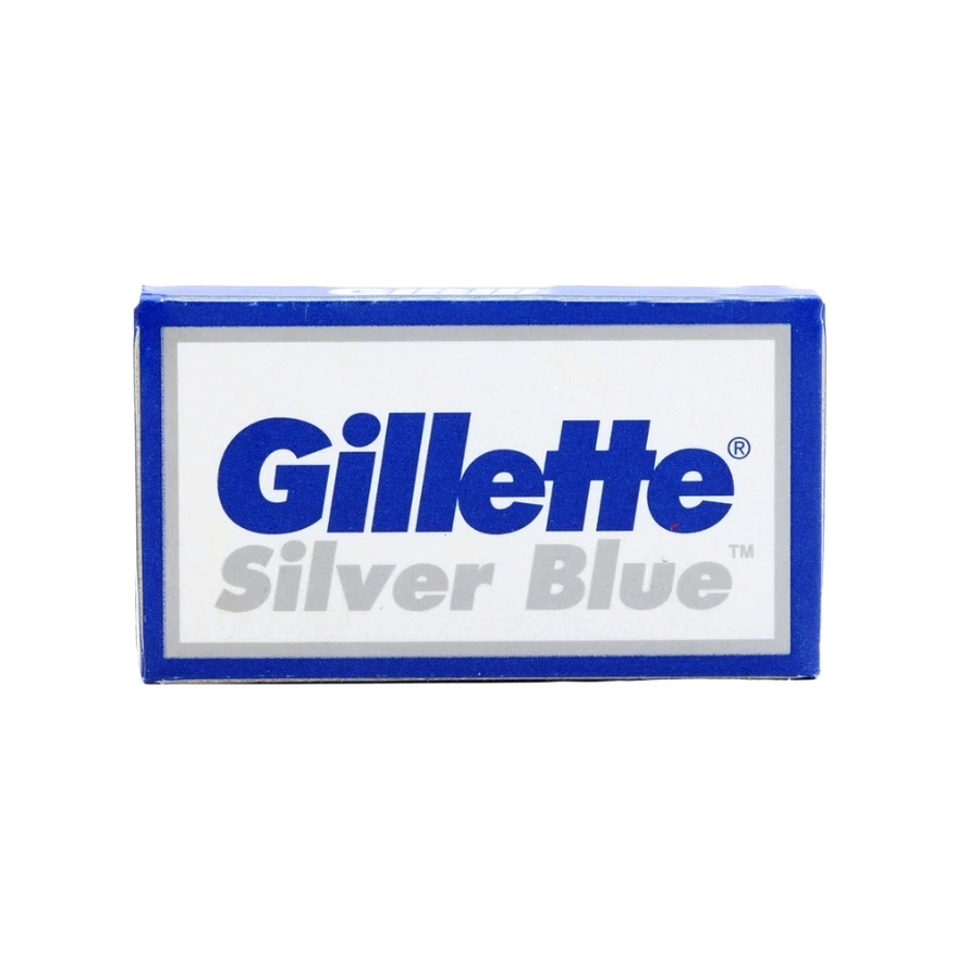 Gillette Silver Blue Edge Razor Blades, 5 Count