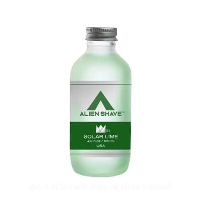 Alien Shave Solar Frost Lime After Shave Splash