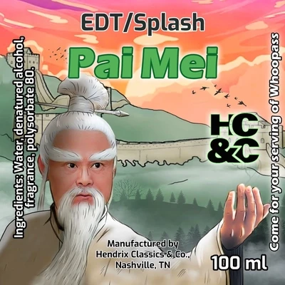 Hendrix Classics Pai Mei EDT After Shave Splash