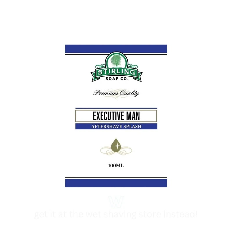 Stirling Soap Co. Executive Man After Shave Splash