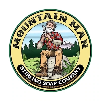 Stirling Soap Co. Mountain Man Artisan Shaving Soap