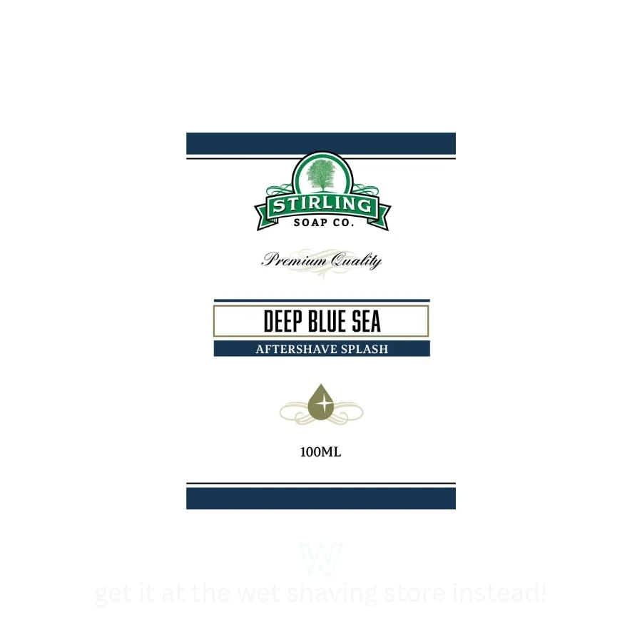 Stirling Soap Co. Deep Blue Sea After Shave Splash