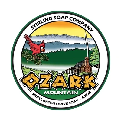 Stirling Soap Co. Ozark Mountain Artisan Shaving Soap