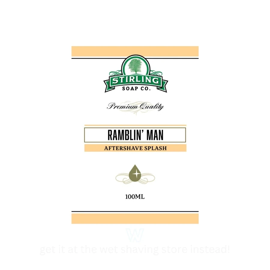 Stirling Soap Co. Ramblin' Man After Shave Splash