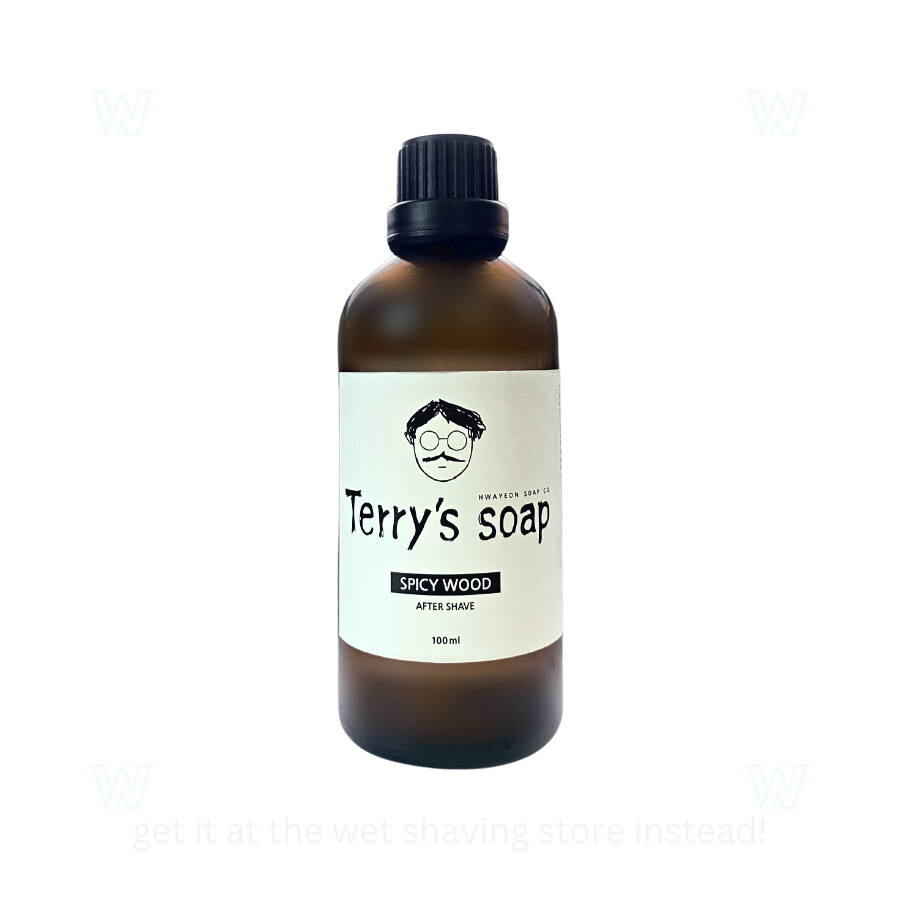 Hwayeon Soap Terry's Soap Spicy Wood Premium Artisan After Shave