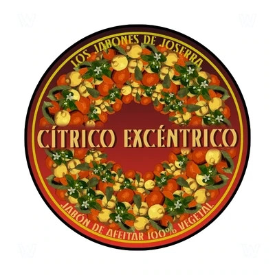 Los Jabones de Joserra Citrico Excentrico Premium Artisan Shave Soap from Spain