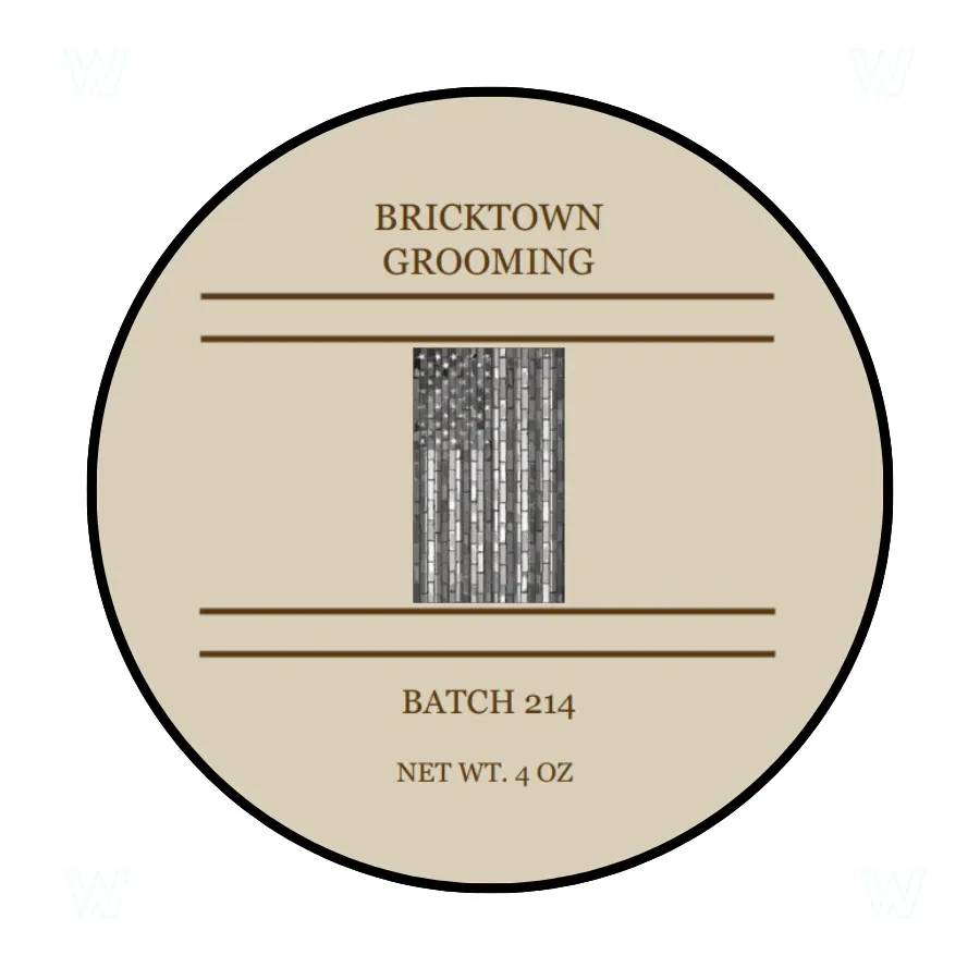 Bricktown Grooming Batch 214 Artisan Shaving Soap