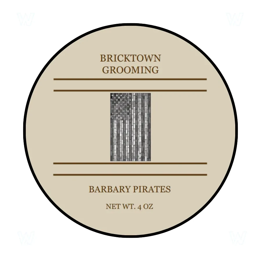 Bricktown Grooming Barbary Pirates Artisan Shaving Soap