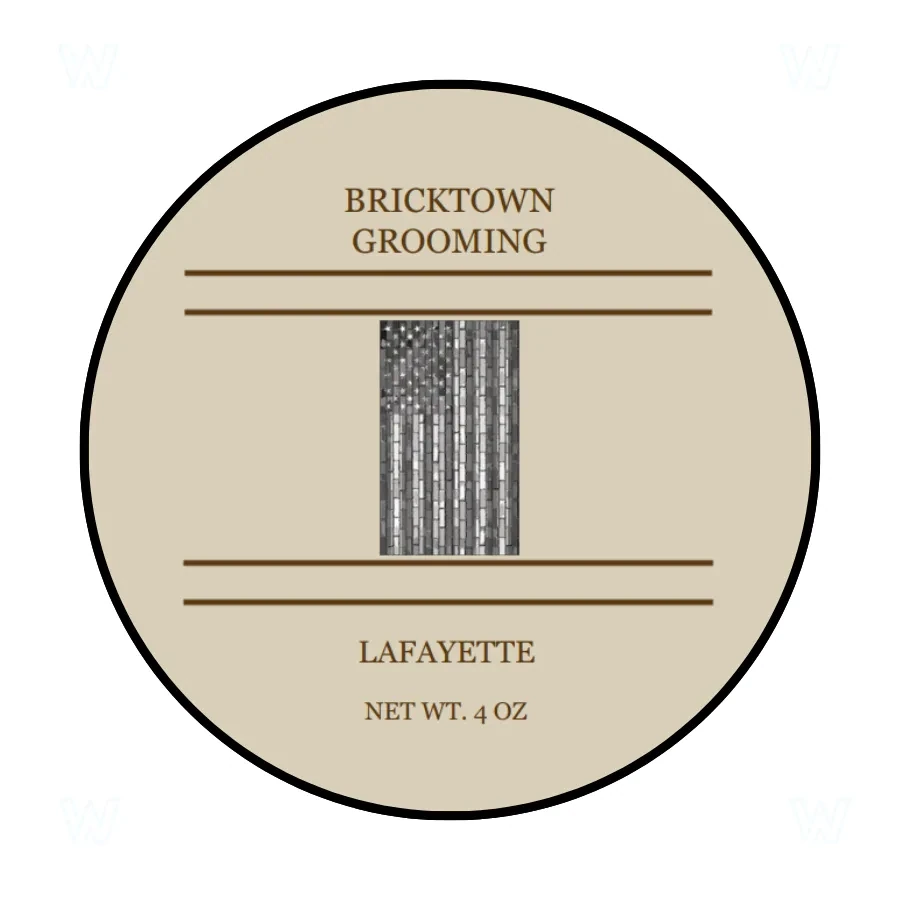 Bricktown Grooming Lafayette Artisan Shaving Soap