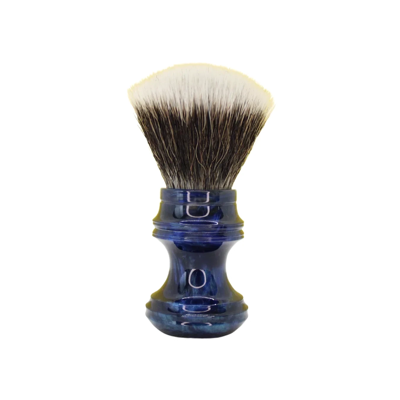 Nameless Workx Hue Artisan Hand-Turned Shaving Brush - Premium Synthetic G5C Fan Knot