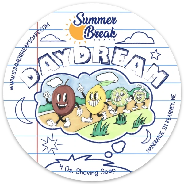 Summer Break Soaps Daydream Artisan Shave Soap