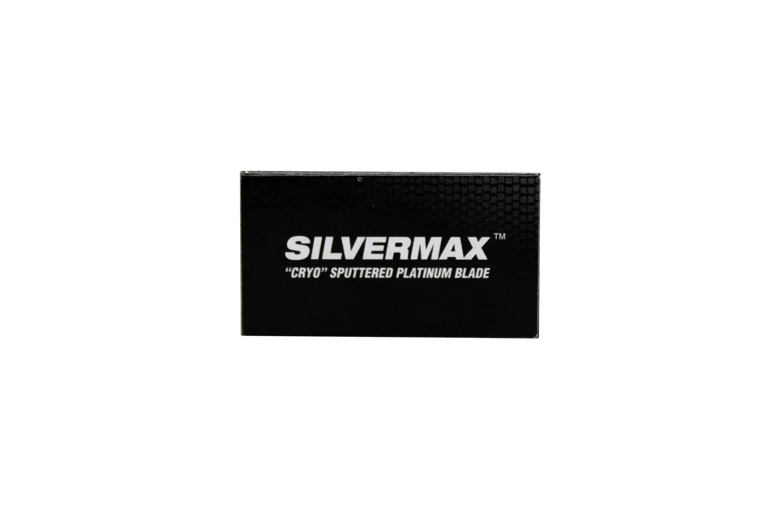 Silvermax "Cryo" Sputtered Platinum Double Edge Razor Blades, 10 Count