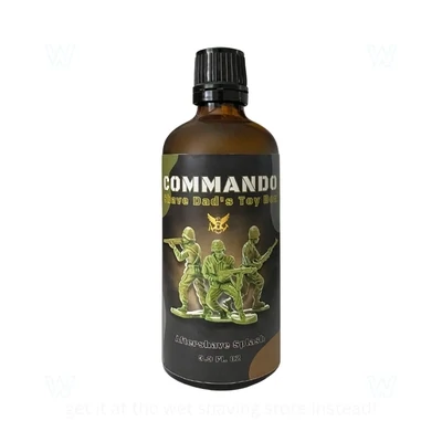 Shave Dad Commando Premium After Shave Splash by Strike Gold Shave