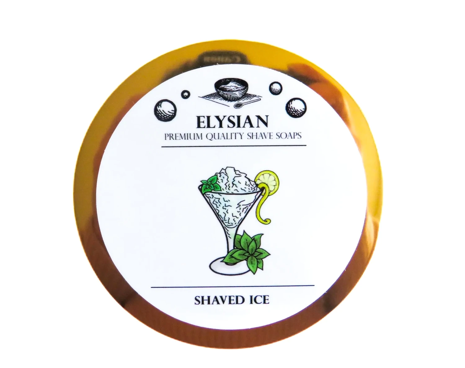 Elysian Soap Shaved Ice Artisan Shave Soap